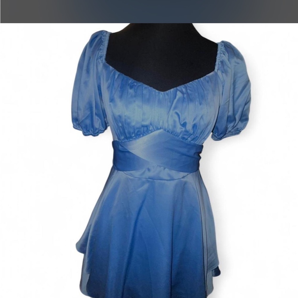 B. Smart Light Blue Dress